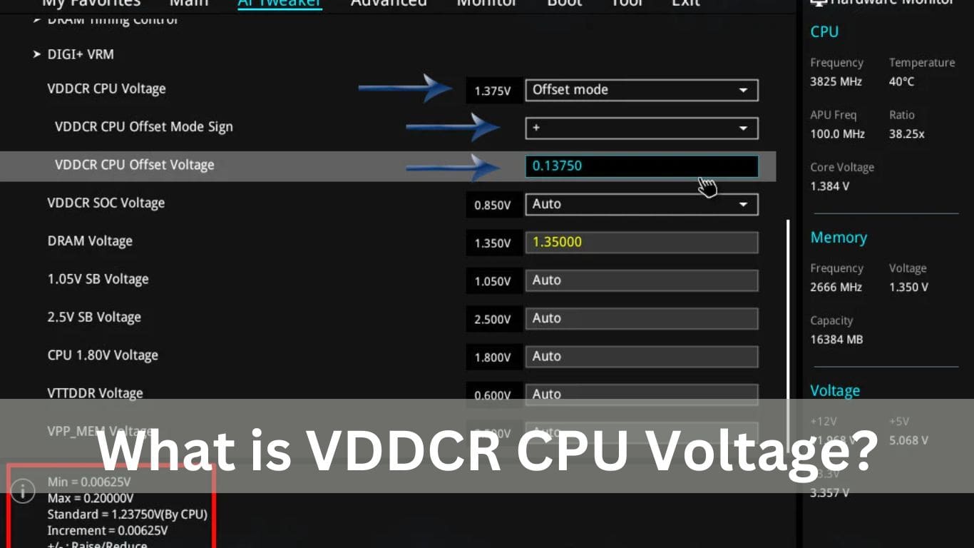 What Is Vddcr Cpu Voltage