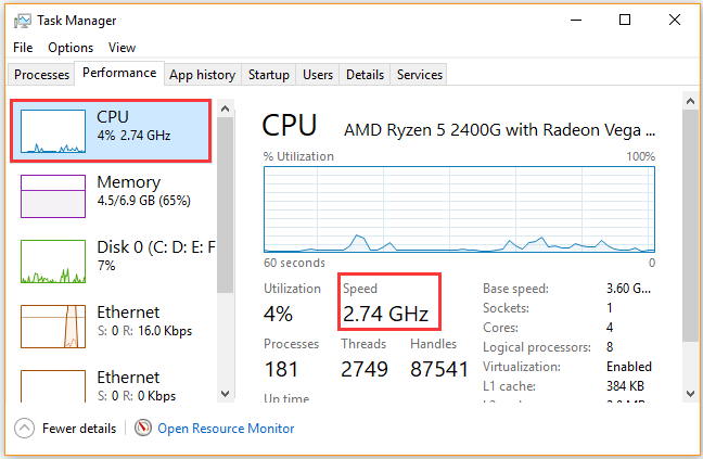 Methods to Check CPU Speed