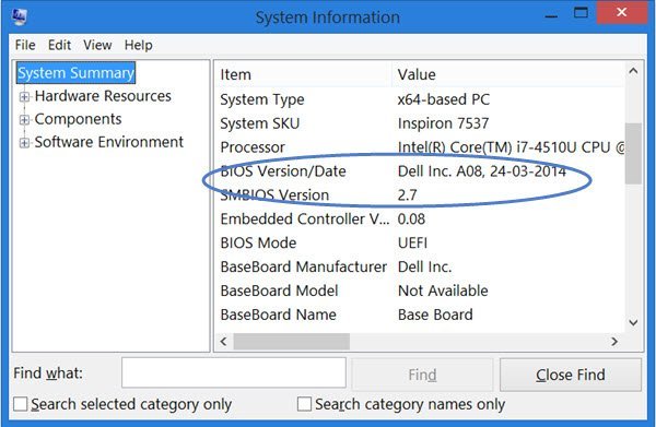 Step 9: Check for BIOS Updates: