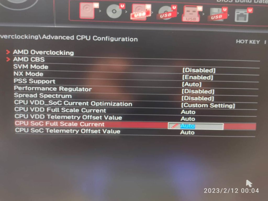 Understanding CPU Vdd Soc Current Optimization